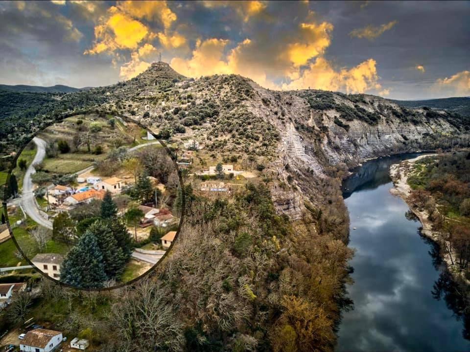 Hebergements Des Posas Sampzon Eksteriør bilde